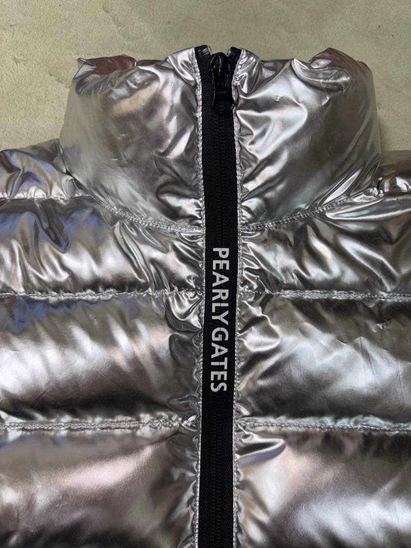 ダンディ様専用）パーリーゲイツ、プラチナシルバー、ダブルジップ