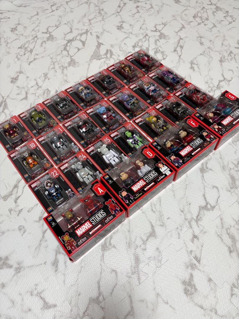 マーベル　MARVEL ベアブリック　くじ　まとめ売り