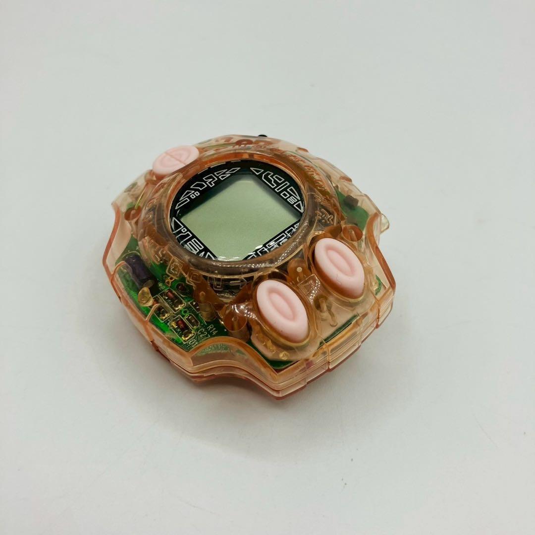 【希少】 デジヴァイス2 クリアピンク ヒカリカラー 1999 BANDAI