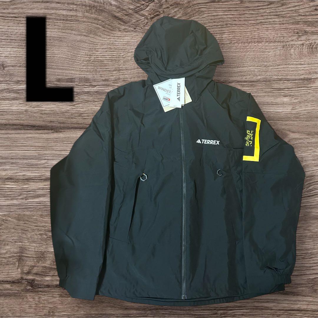 <新品>adidas TERREX GORE-TEXジャケット　L Adidas Terrex Techrock GoreTex Pro Jacket Mens Size Small BR6324