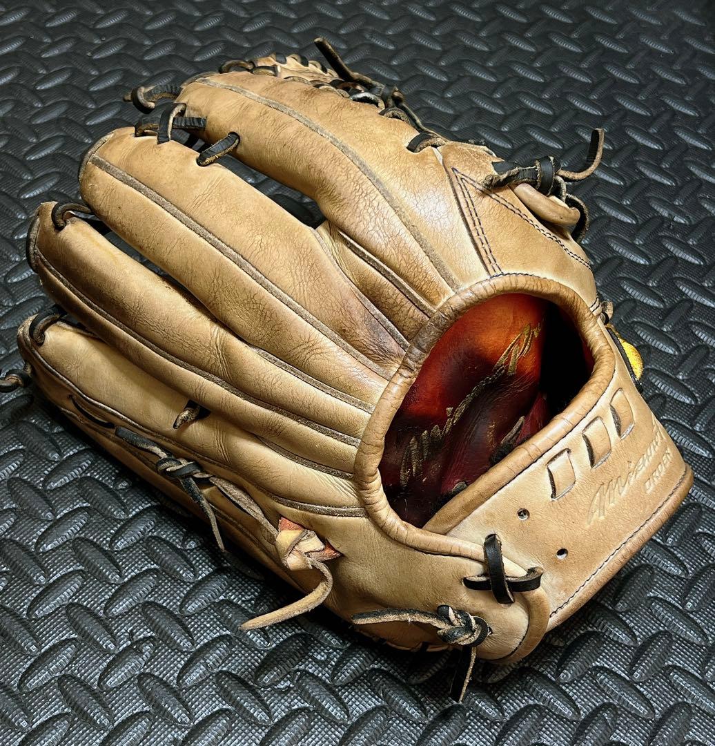 日本製 ミズノプロ オプション オーダー 硬式 外野手用 グローブ HAGA