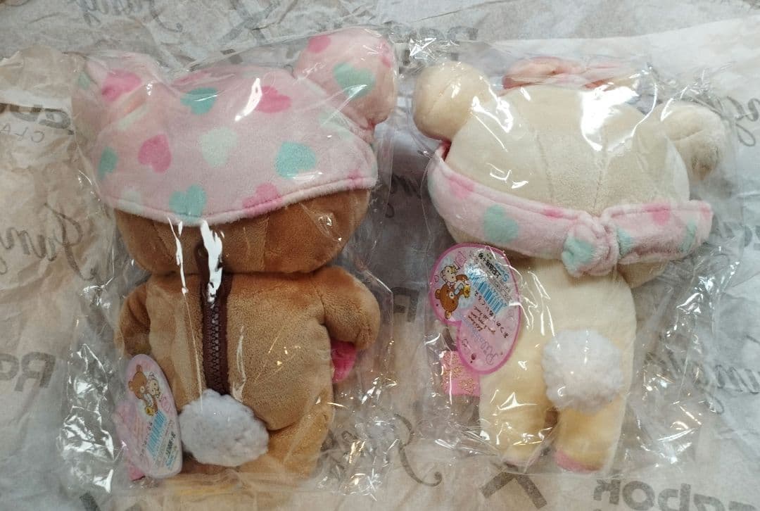 リラックマぬいぐるみセット　紙タグ付