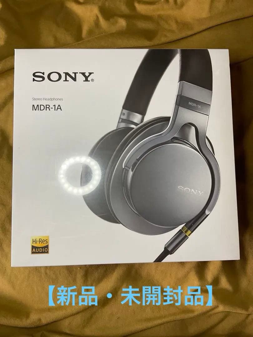 ソニー　SONY MDR-1A ヘッドホン　有線　ハイレゾ【新品・未開封品】 Amazon.co.jp: ソニー SONY ヘッドホン MDR-1A : ハイレゾ対応 密閉型
