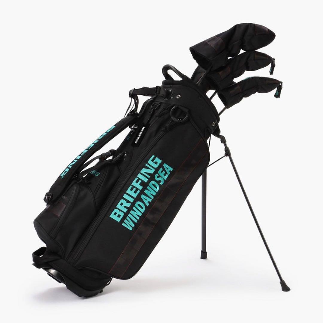 wind and sea briefing キャディーバッグ BLACK WDS - メルカリ
