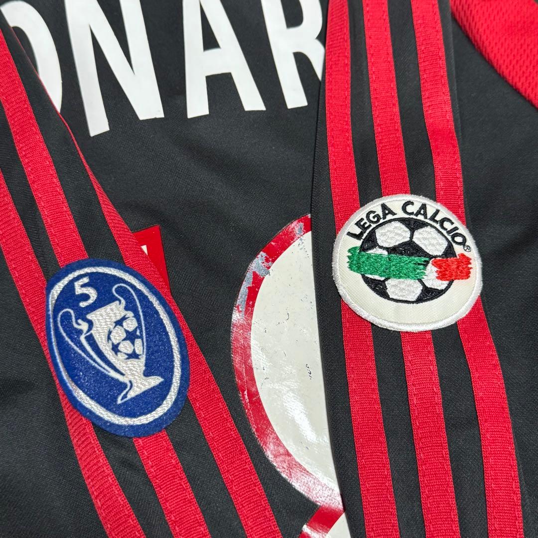 希少】ACミラン 00/01 #18 レオナルド 長袖 ユニフォーム - メルカリ