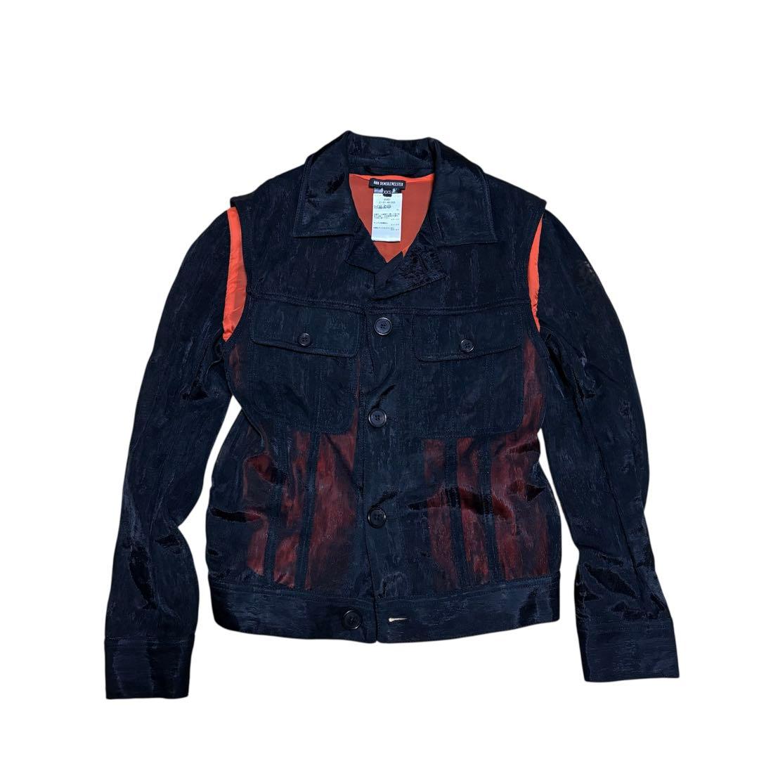 ANN DEMEULEMEESTER アンドゥメルメステール デザインジャケット ANN DEMEULEMEESTER 25AW STYLE —————————————— アン ドゥムルメス