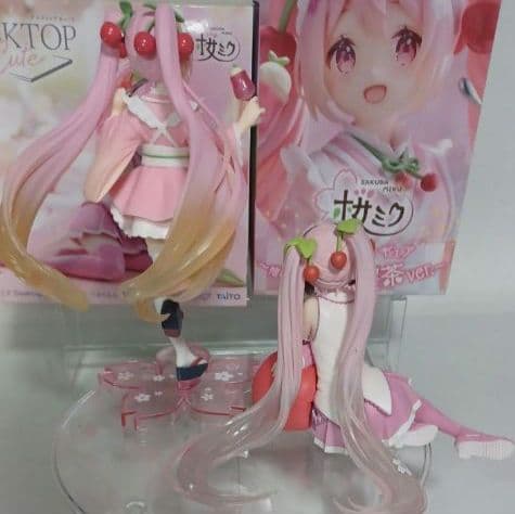 桜ミク　Coreful 　DESKTOP Cute　フィギュア　和風喫茶　くじ