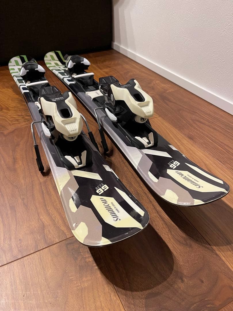 SWALLOW スワロー スキー板 ビンディングセット 99㎝ ツインチップ