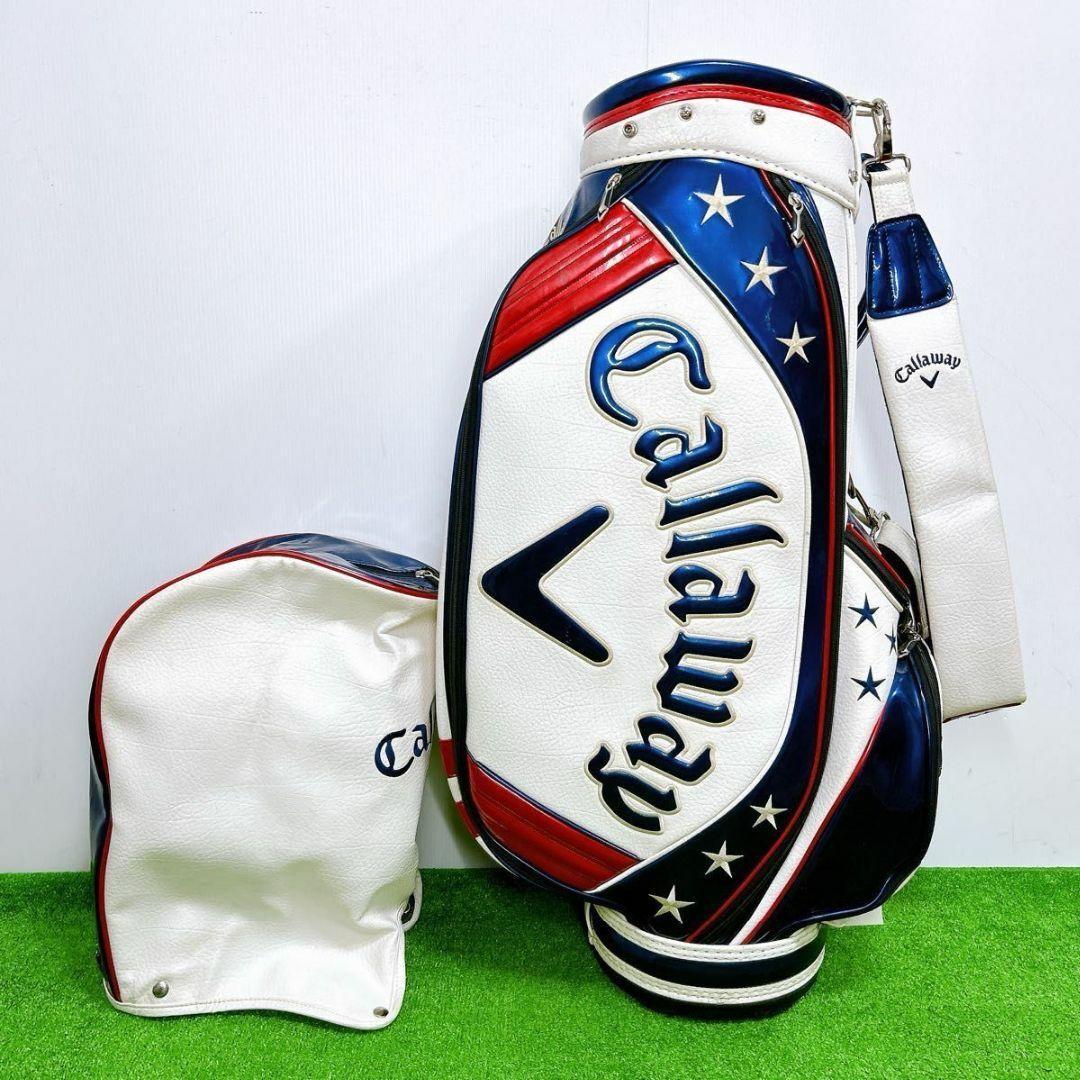 希少モデル】良品 キャロウェイ キャディバック ベアー クマ エナメル