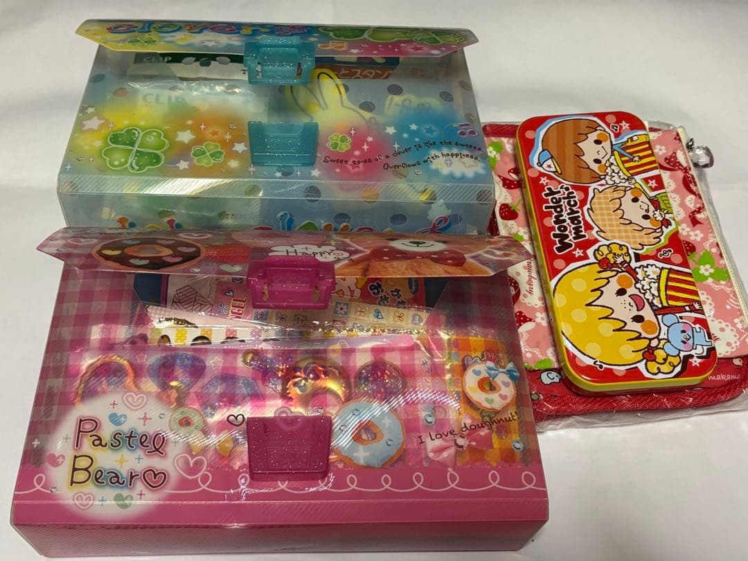 キャラクターグッズ　ケース　メモ帳　シール　ポーチ　他　まとめてセット