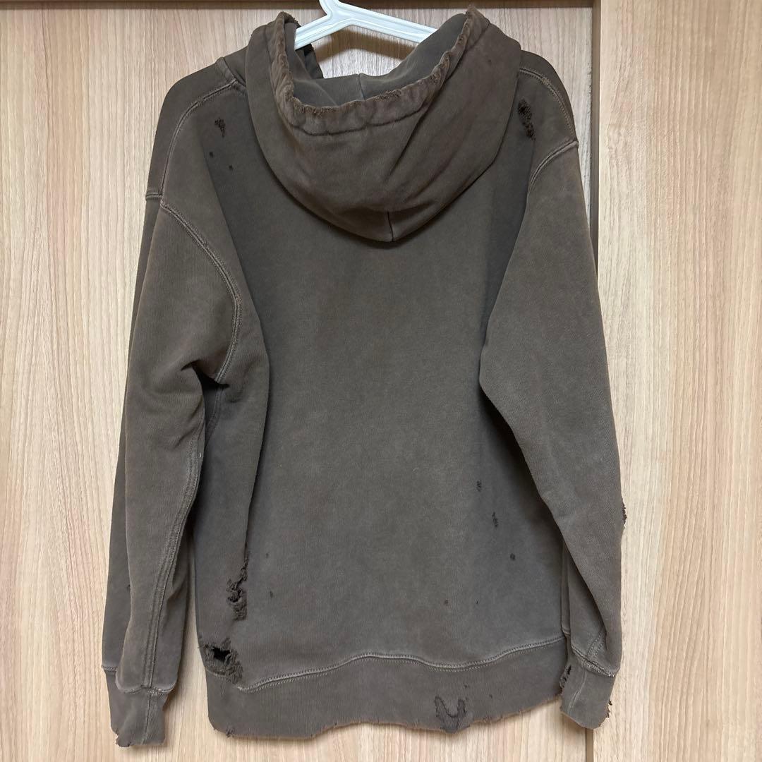 JIEDA ブラウン フルジップ パーカー