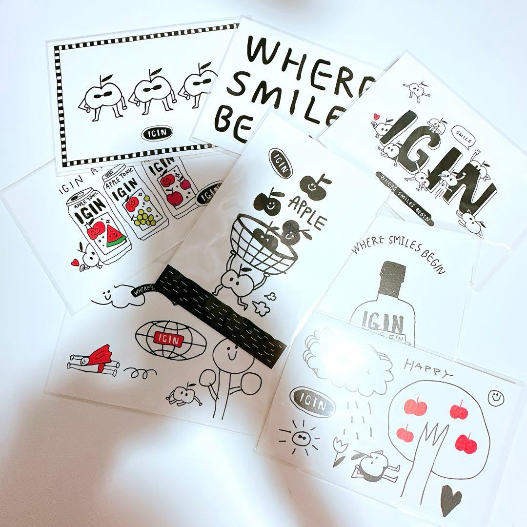 IGIN ポストカード jin bts アイギン ジン POPUP グッズ - メルカリ