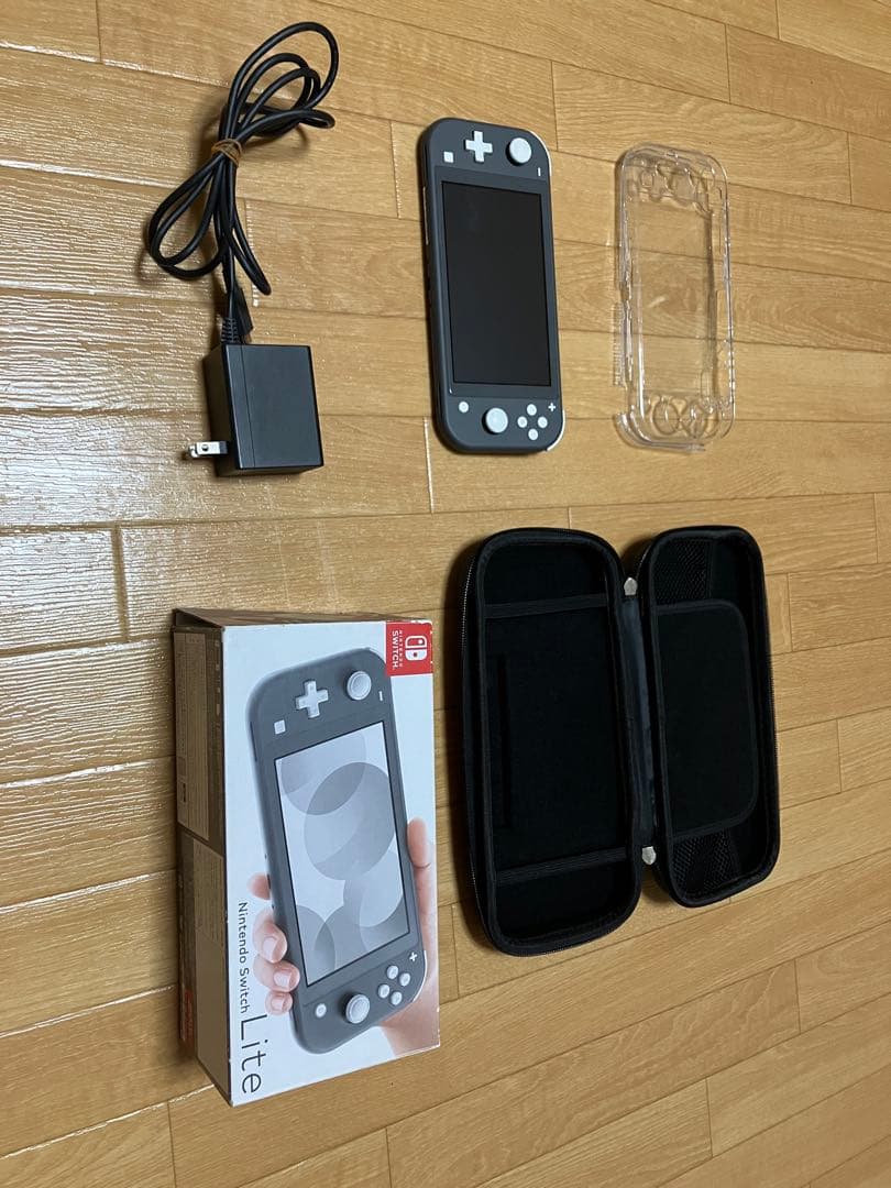 Nintendo Switch Lite スイッチライト グレー 本体 オマケの通販｜www