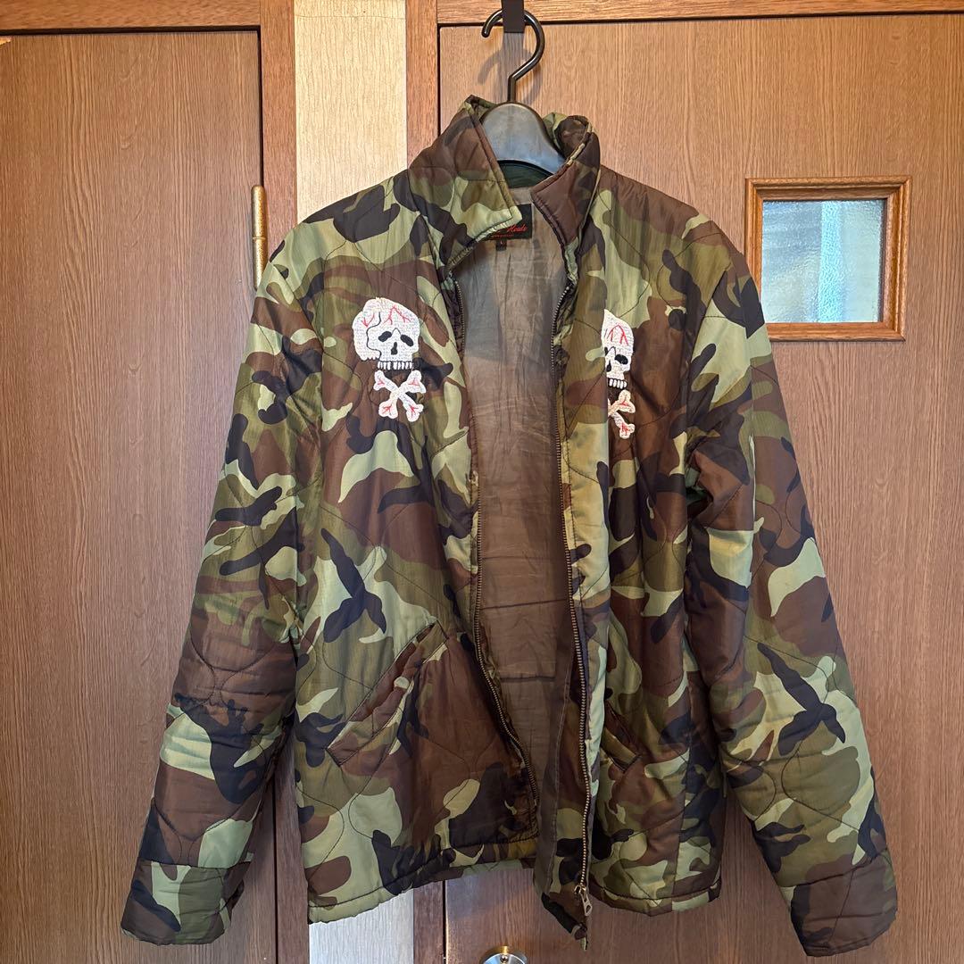 ギャングキング中綿入り キルティングジャケット ベトジャンタイプ