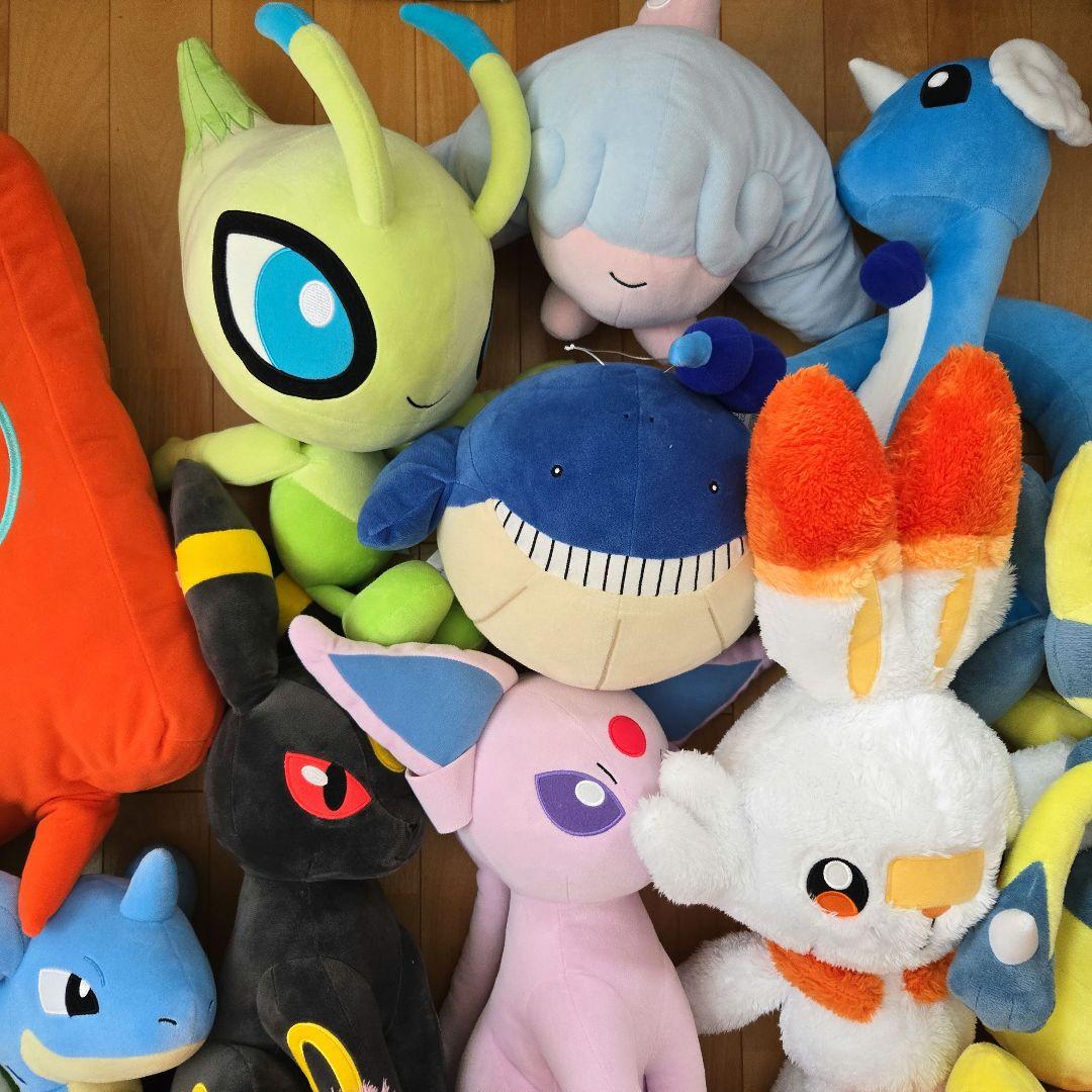 【14点】ポケットモンスターぬいぐるみ　まとめ売り