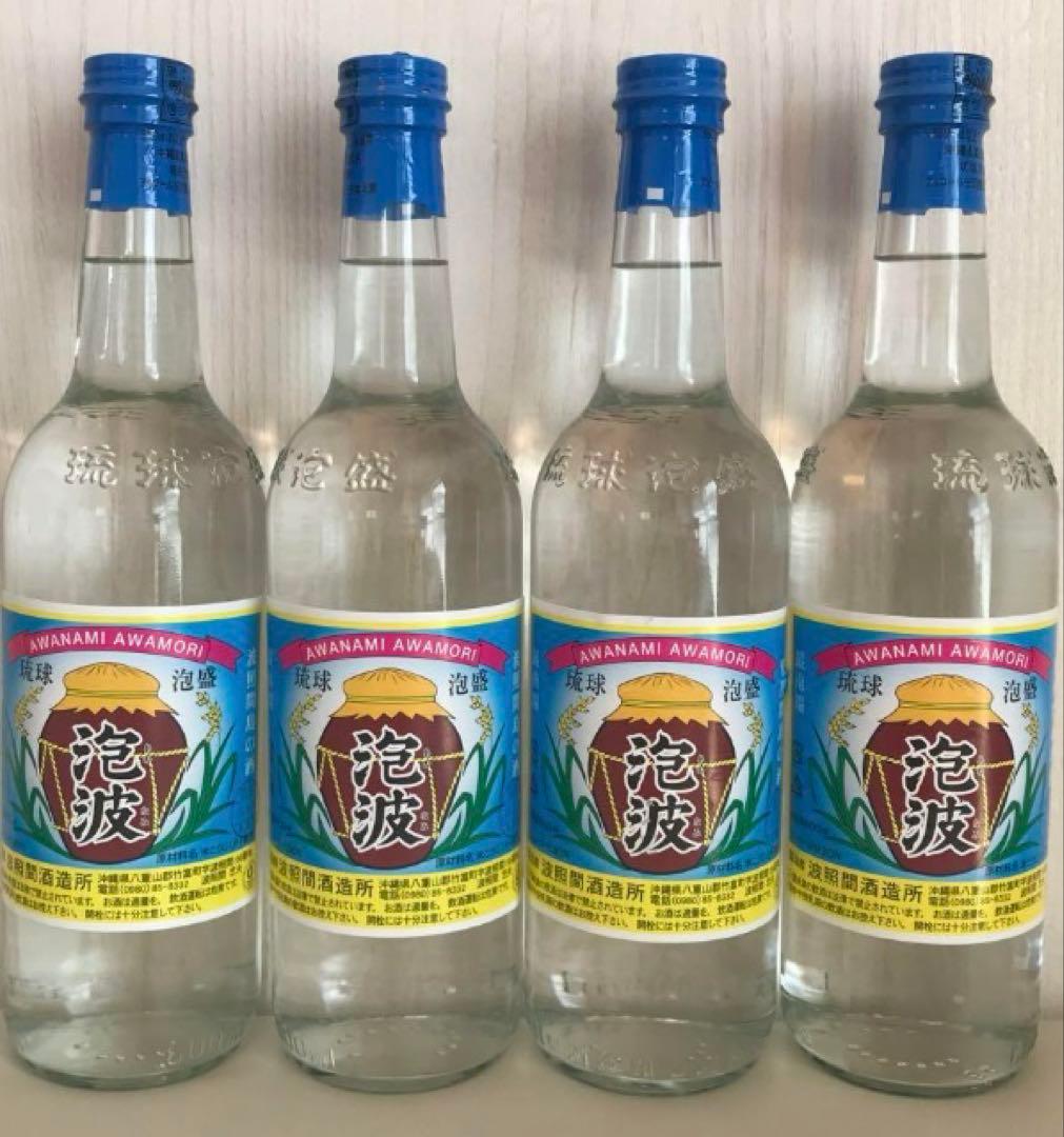 波照間酒造所『泡波』600ml 4本 楽天市場】【波照間酒造所】泡波 30度 600ml（3合瓶）泡盛 沖縄泡盛