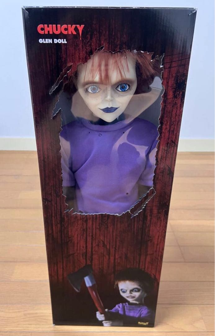 チャッキー チャイルドプレイ グレン 等身大 フィギュア　レア　日本未発売　希少 SEED OF CHUCKY シードオブチャッキー GLEN DOLL 等身大 グレン ドール