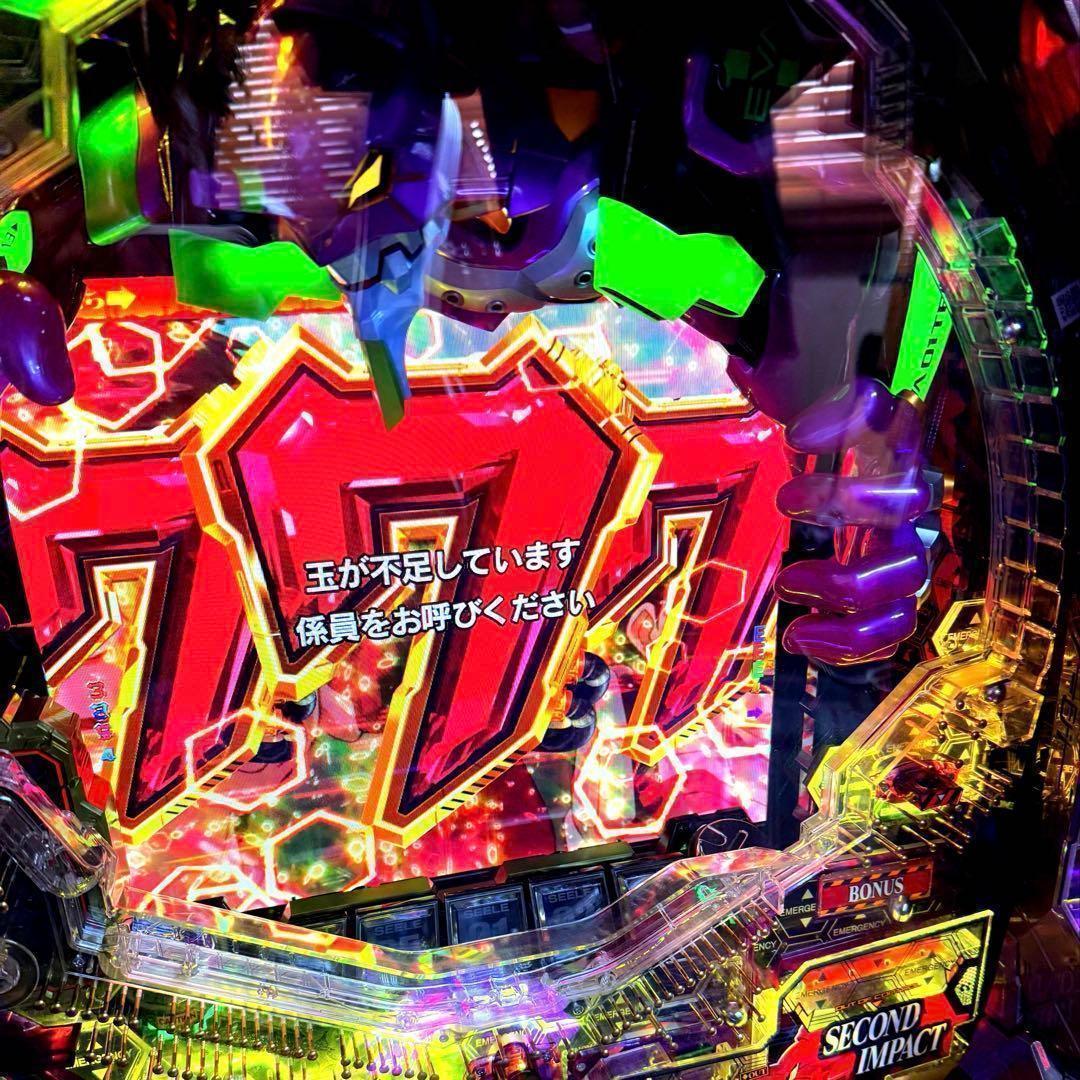 作動品 パチンコ　新世紀エヴァンゲリオン シト新生G 決戦w セット品