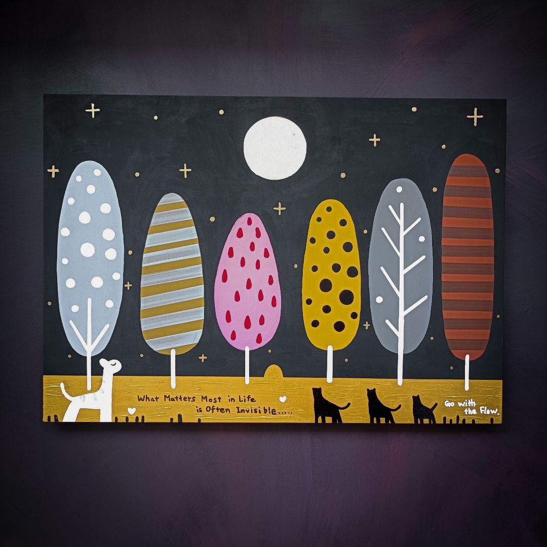 ✿月野乃亜 原画 2025年／594×420mm 現代アート 250903 月野乃亜 ✻ Noah Tsukino｜現代美術家 (@noah.tsukino) • Instagram