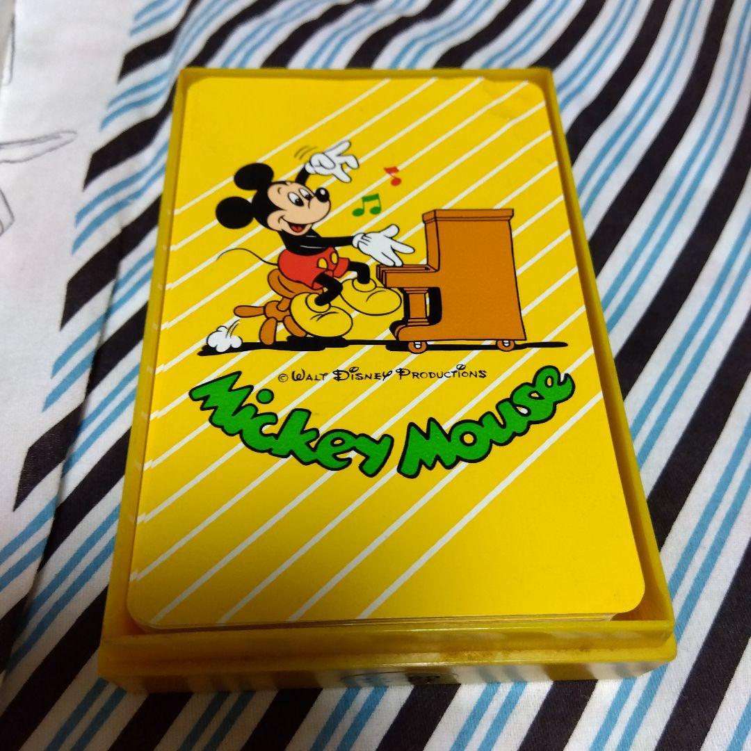 昭和レトロ ミッキーマウス トランプ 任天堂 - メルカリ
