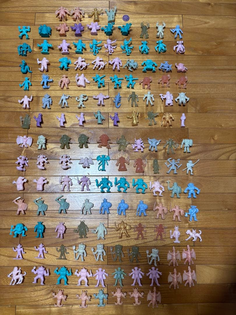 当時物 ネクロスの要塞 フィギュア140体＋魔法チップ ロッテ 食玩 昭和レトロ