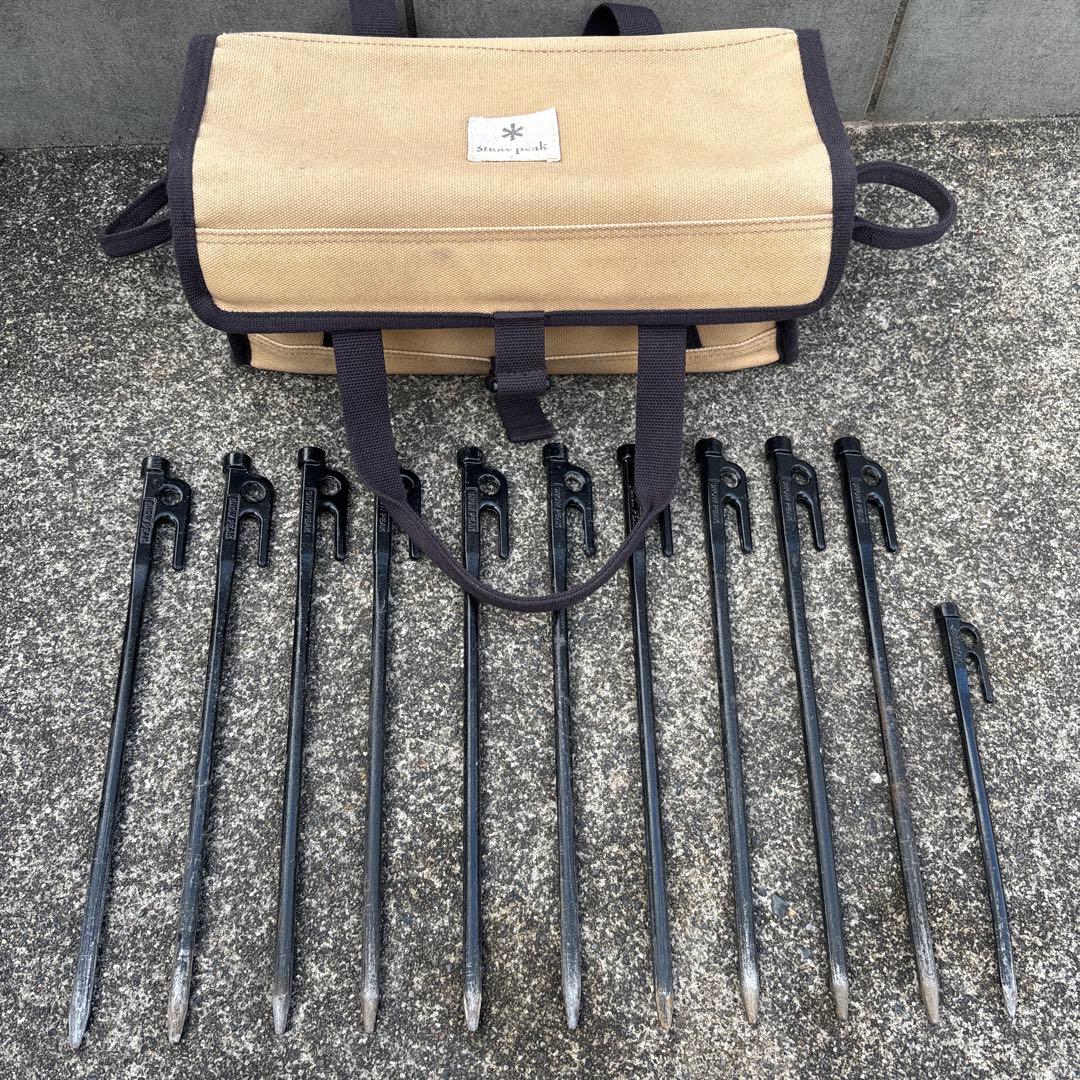  peak ペグセット　ペグケース ペグケース ペグロールケース | Space fire