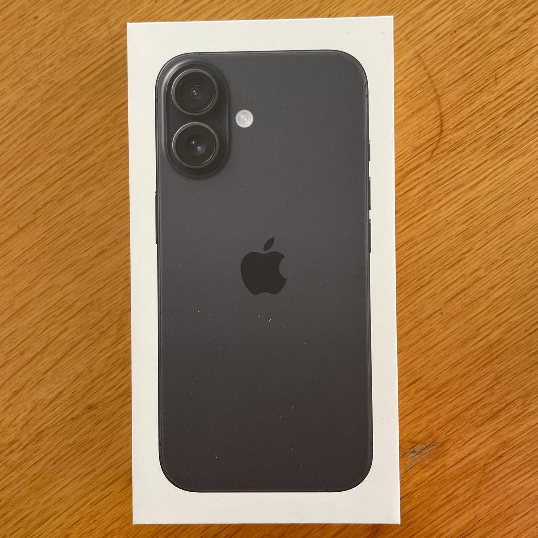 新品未開封 iPhone 16 128GBブラック 本体 iPhone ☆Apple国内正規SIMフリー iPhone16 128GB ブラック MYDQ3J/A