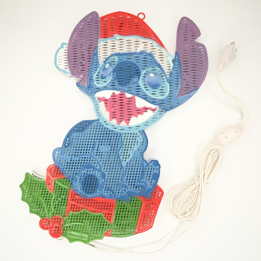 希少】ディズニー スティッチ クリスマス イルミネーション《219