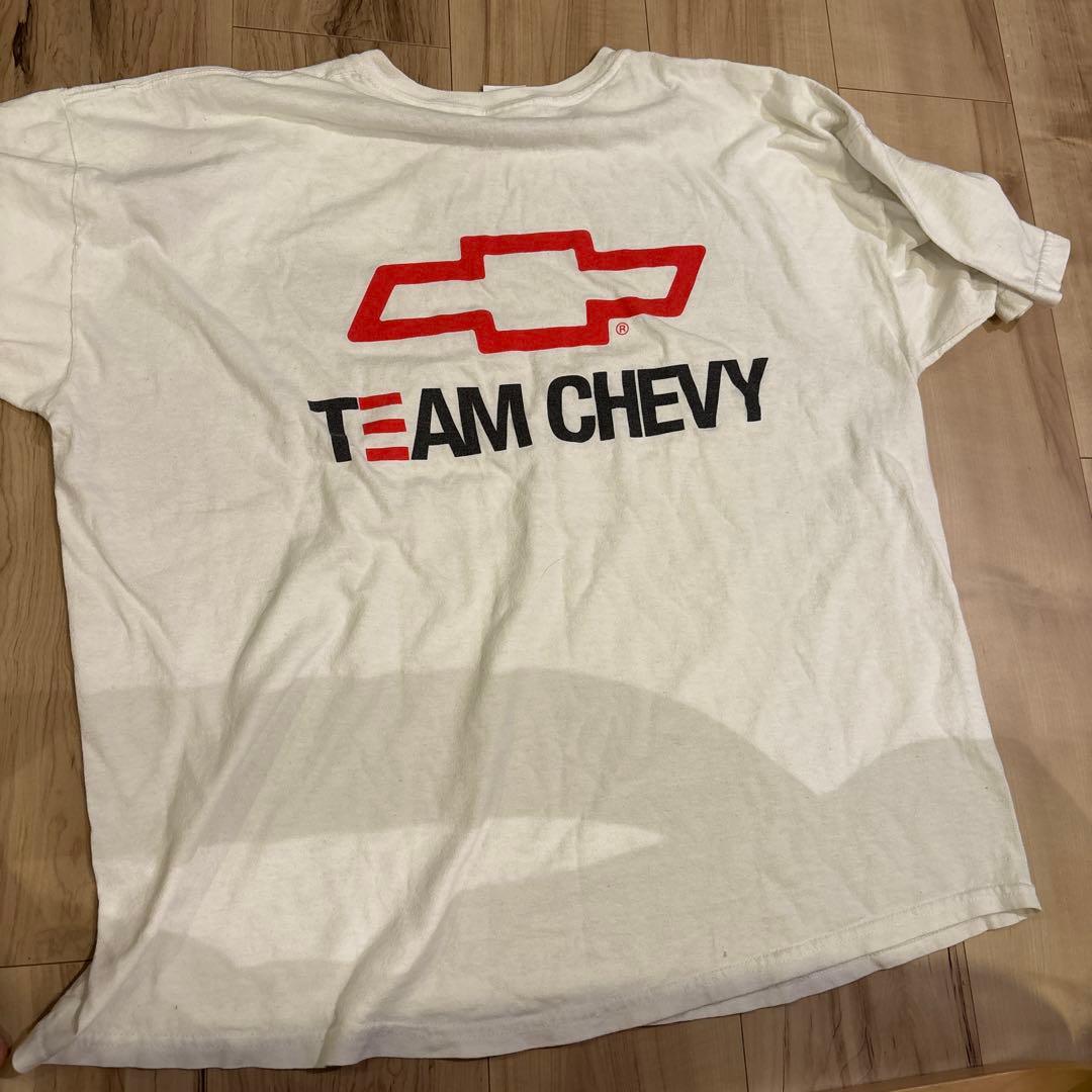 【Jesse着用】 ギルダン TEAM CHEVY Tシャツ ホワイト