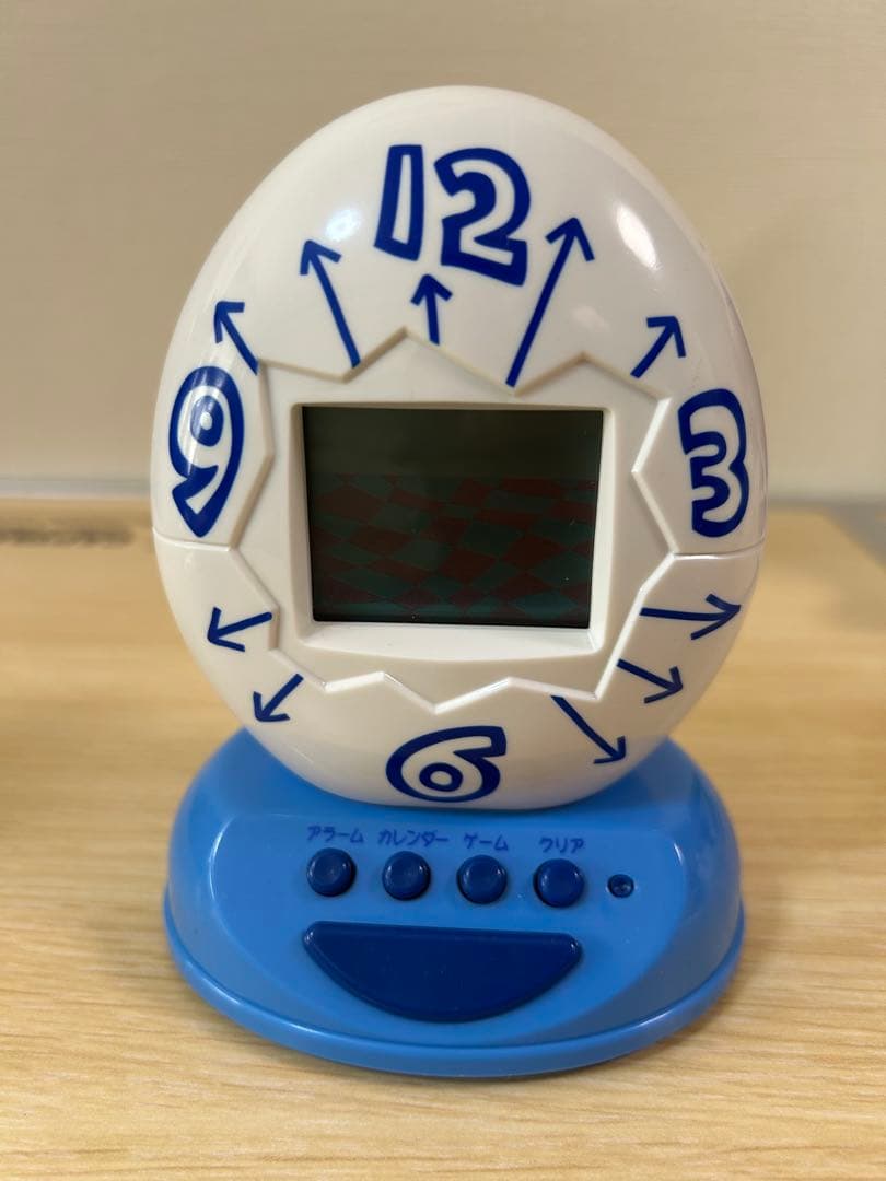 たまごっち　めざまっち 目覚まし時計　新品　白