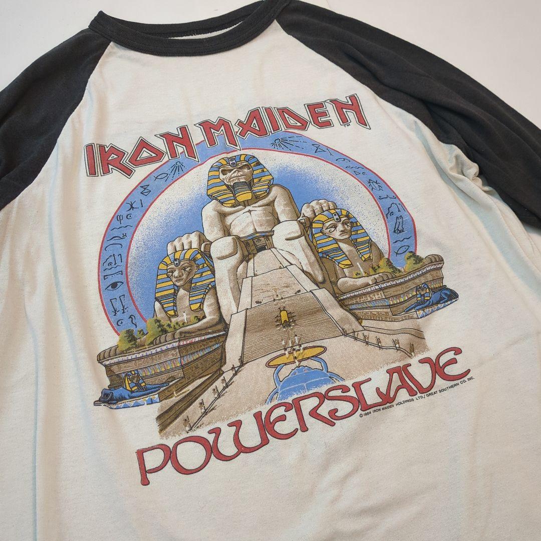 激レア！パキ綿 ヴィンテージ Tシャツ アイアンメイデン パワースレイブ