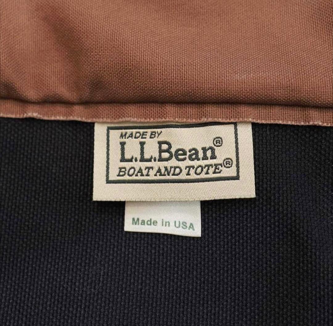 L.L.Bean Boat and Tote ブラック/ブラウン