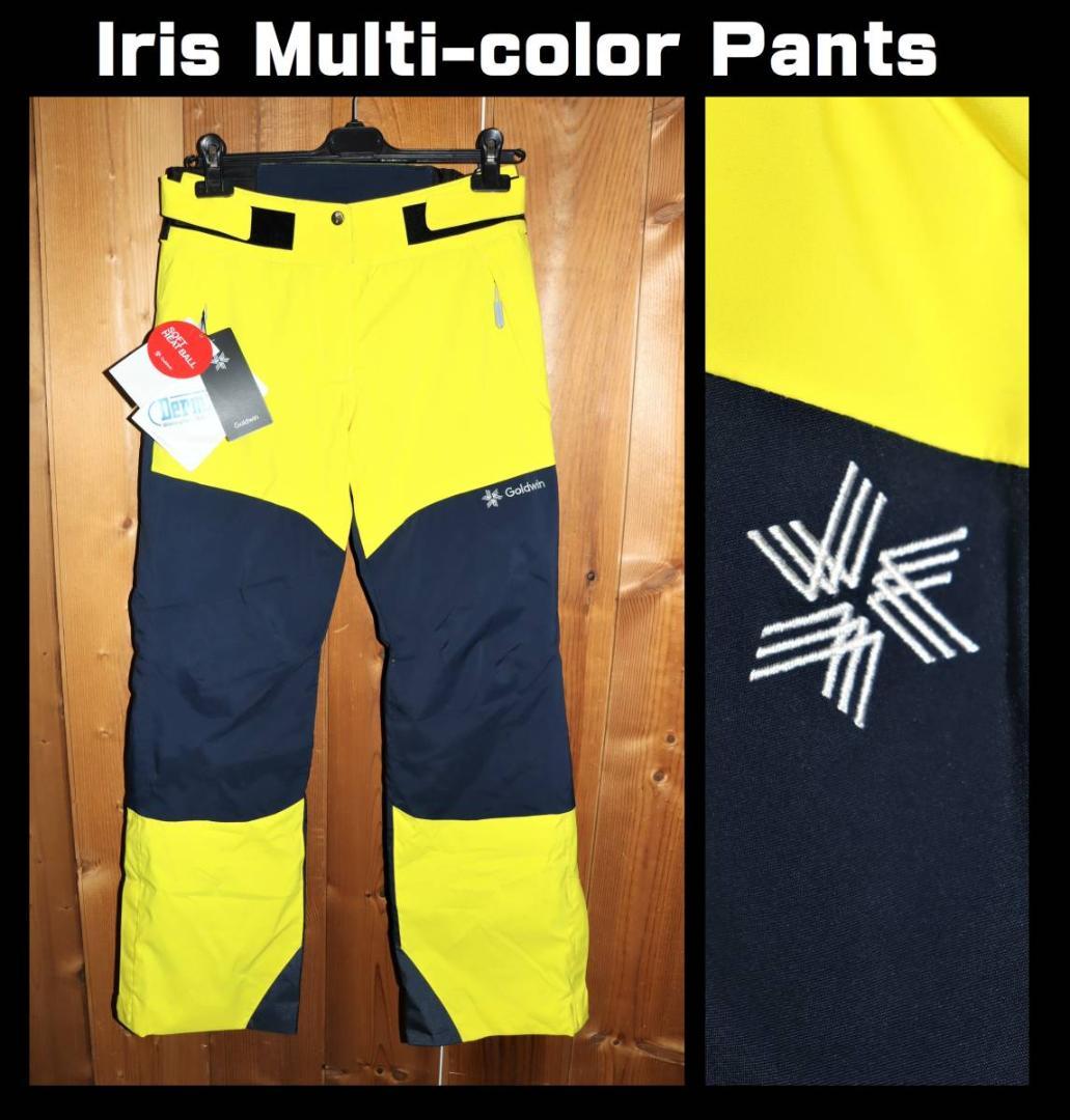 新品　GOLDWIN Iris Multi-color Pants (L　併 GOLDWIN スキーウェア(パンツ) レディース IRIS MULTI-COLOR PANTS