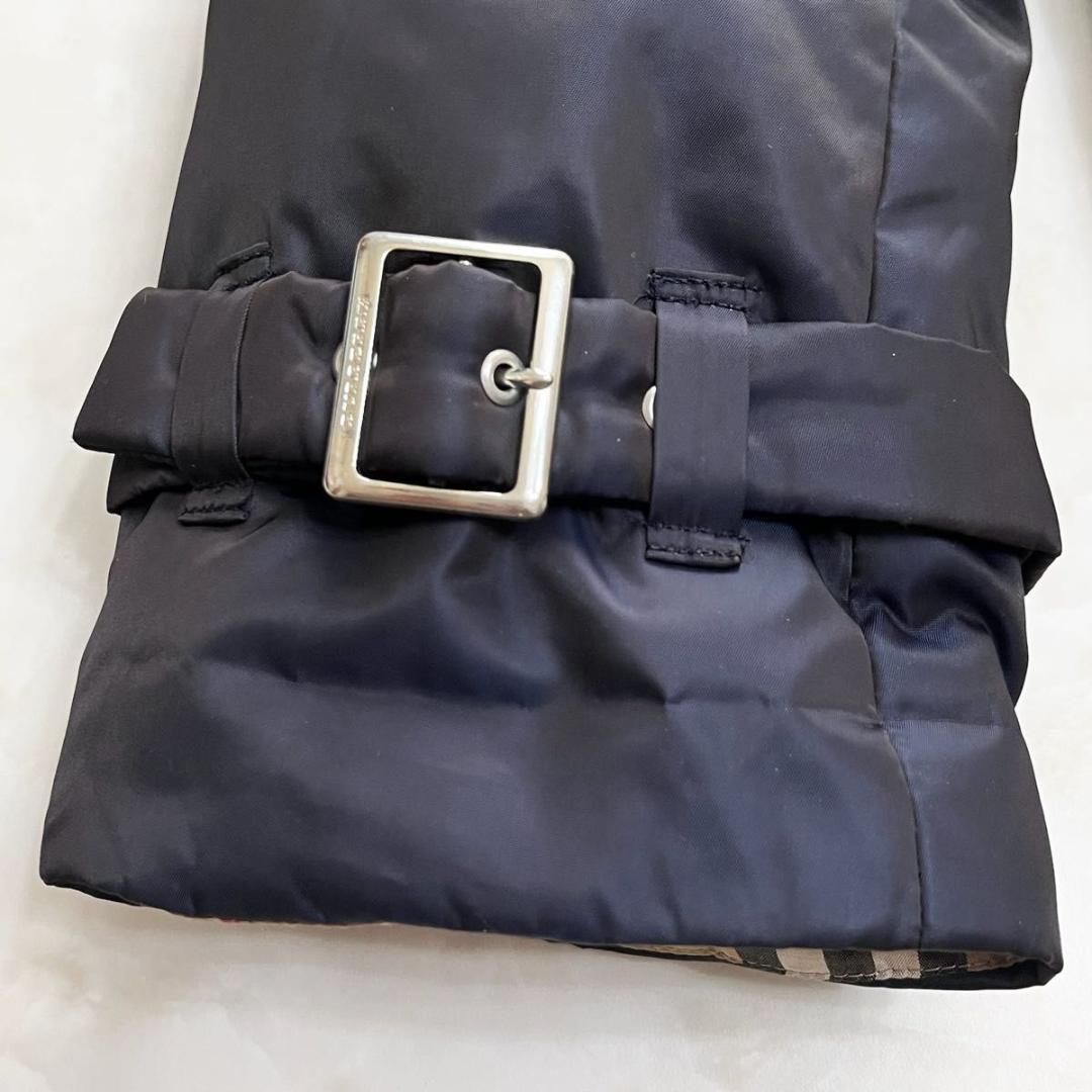 美品】BURBERRY ダウンジャケット ノバチェック ホースロゴ S相当
