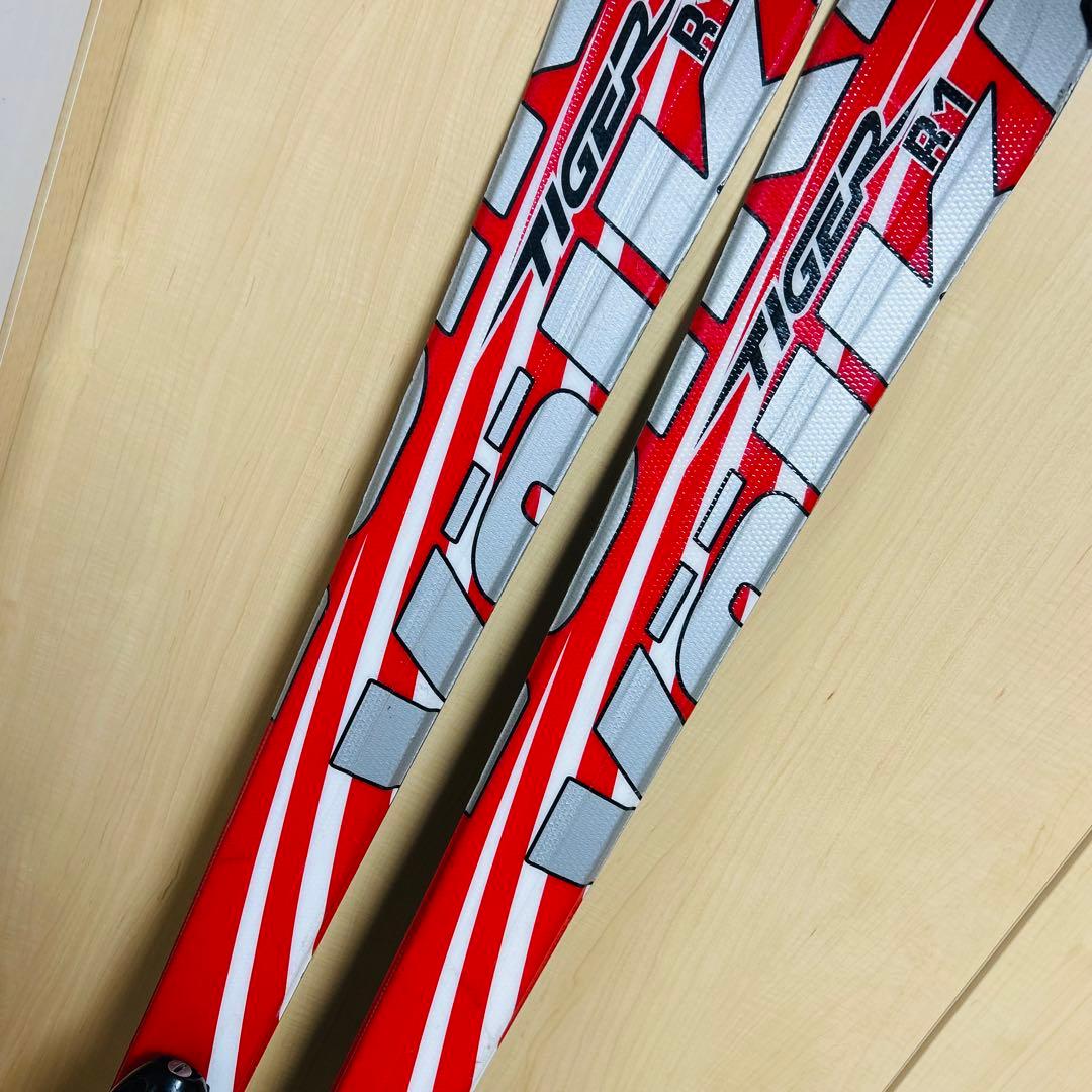 送料無料】Volkl R1 TIGER 163cm タイガー レッド スキー板 - メルカリ