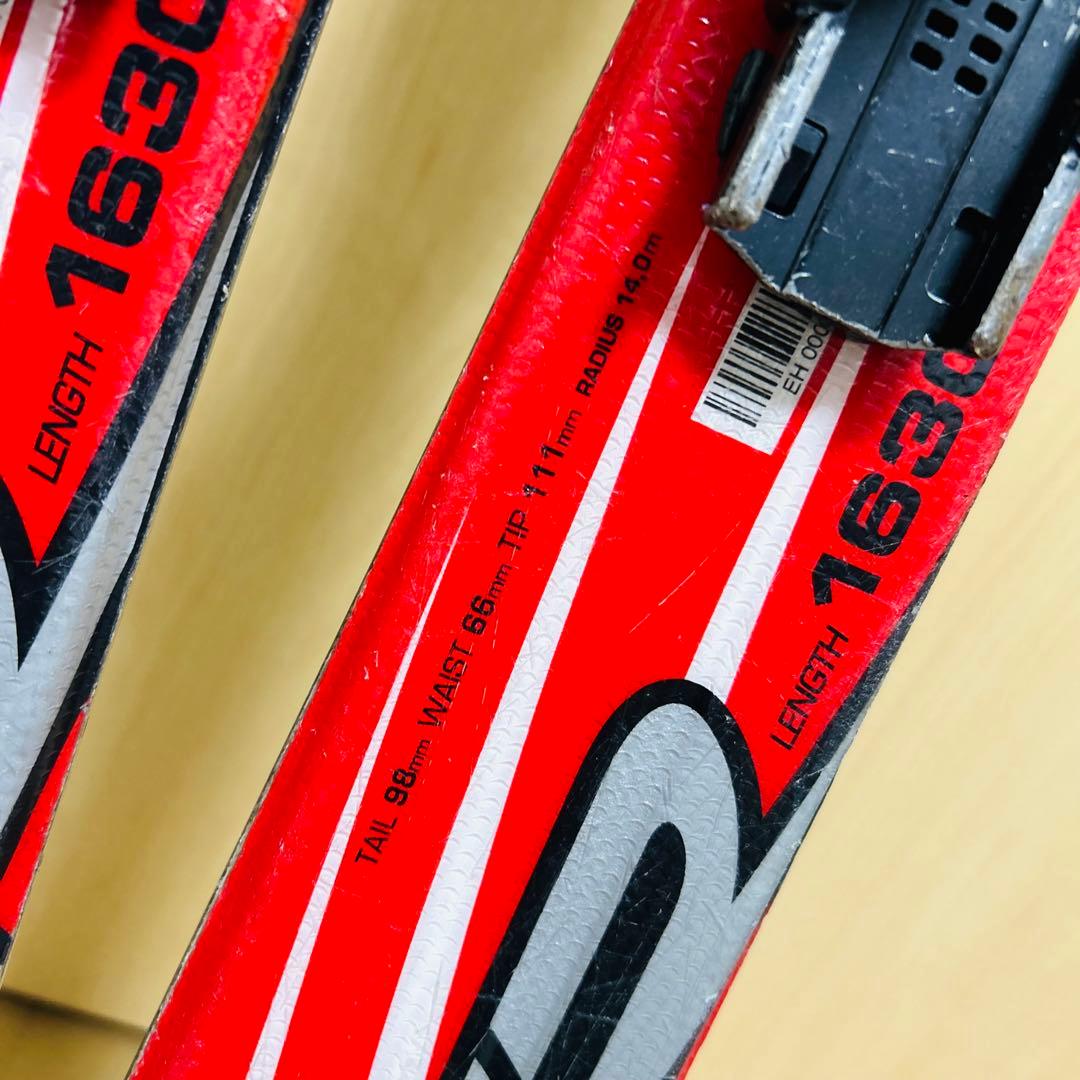 送料無料】Volkl R1 TIGER 163cm タイガー レッド スキー板 - メルカリ