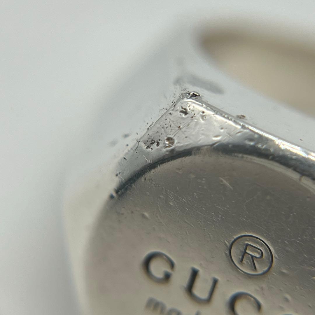 グッチ GUCCI ヘキサゴン リング 表記サイズ20 SV925 希少 - メルカリ