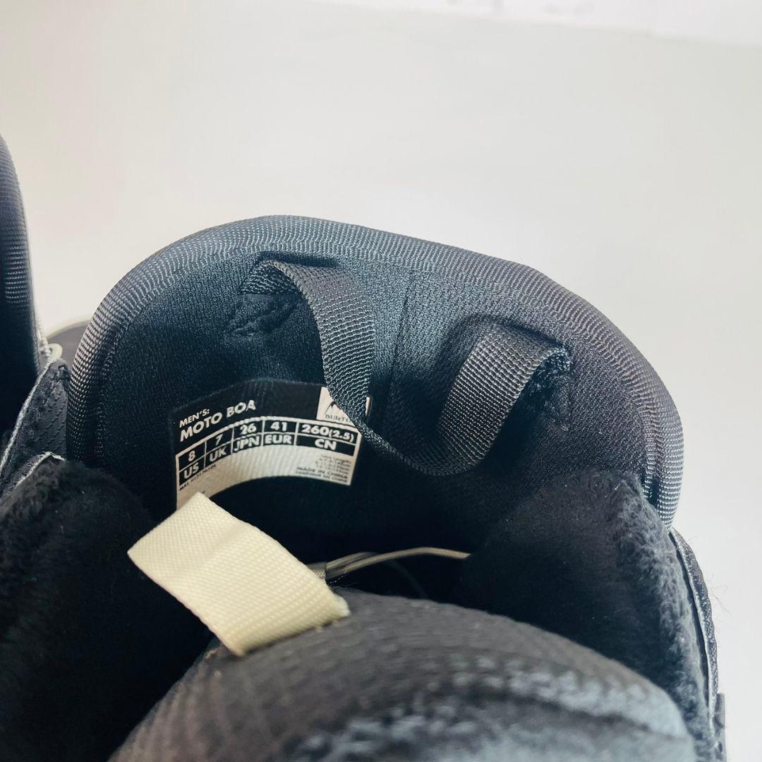 【美品】BURTON MOTO BOA スノーボードブーツ 26.0cm