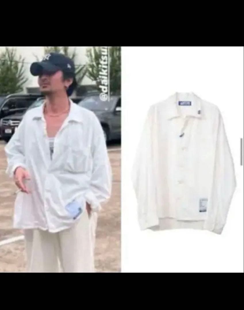 in・stru(men-tal). 常田大希着用 シャツ ミハラヤスヒロ - メルカリ