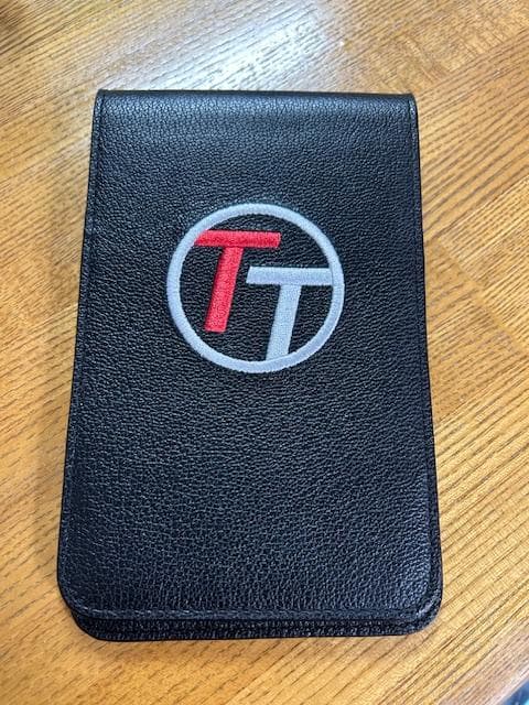 TEAM TITLEIST ヤーデージブック　スコアカード　ホルダー（カバー）① TEAM 【未使用】【限定】TEAM TITLEISTスコアカードホルダー TITLEIST