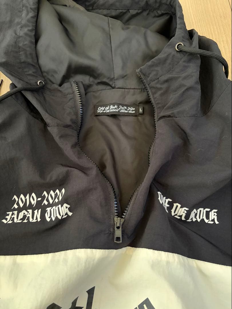 ONE OK ROCK アノラックジャケット Lサイズ　黒