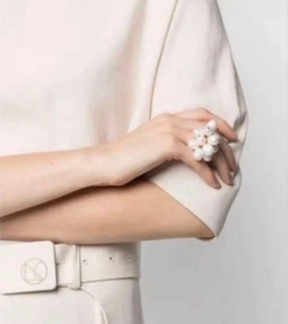 ⭐︎【JIL SANDER】バロックパールリング - メルカリ