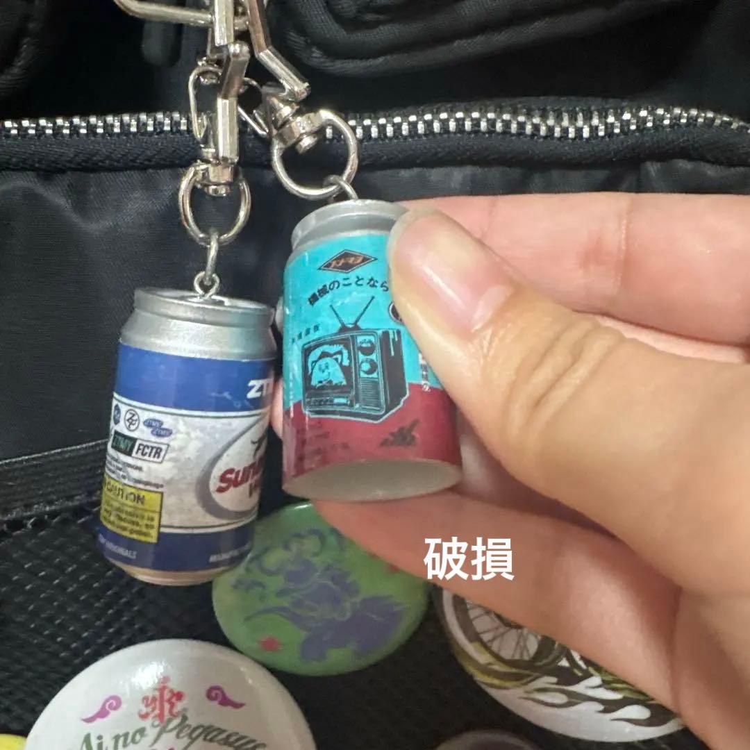 【改良版】ずとまよ バックパック リュック 缶バッジ ストラップ black