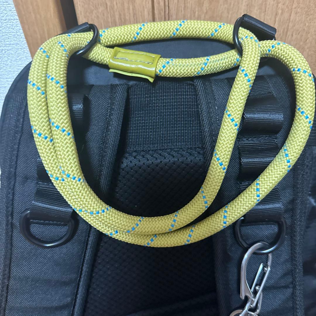 【改良版】ずとまよ バックパック リュック 缶バッジ ストラップ black