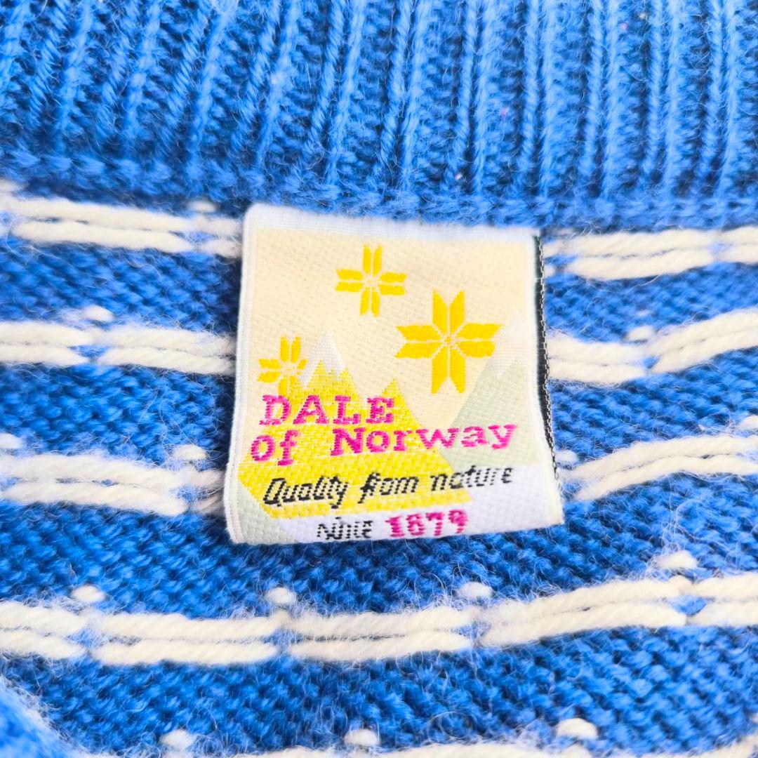 ダーレオブノルウェー ノルディックカーディガン チロリアンニット 花