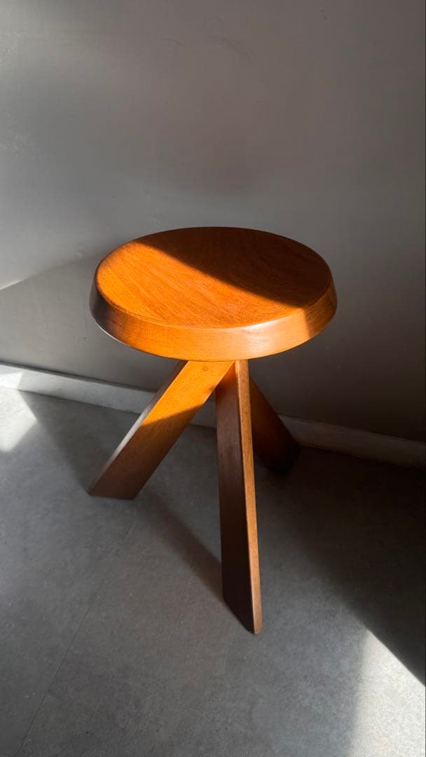 ピエールシャポー シャルロットペリアン スツール 捻じ脚型 リ