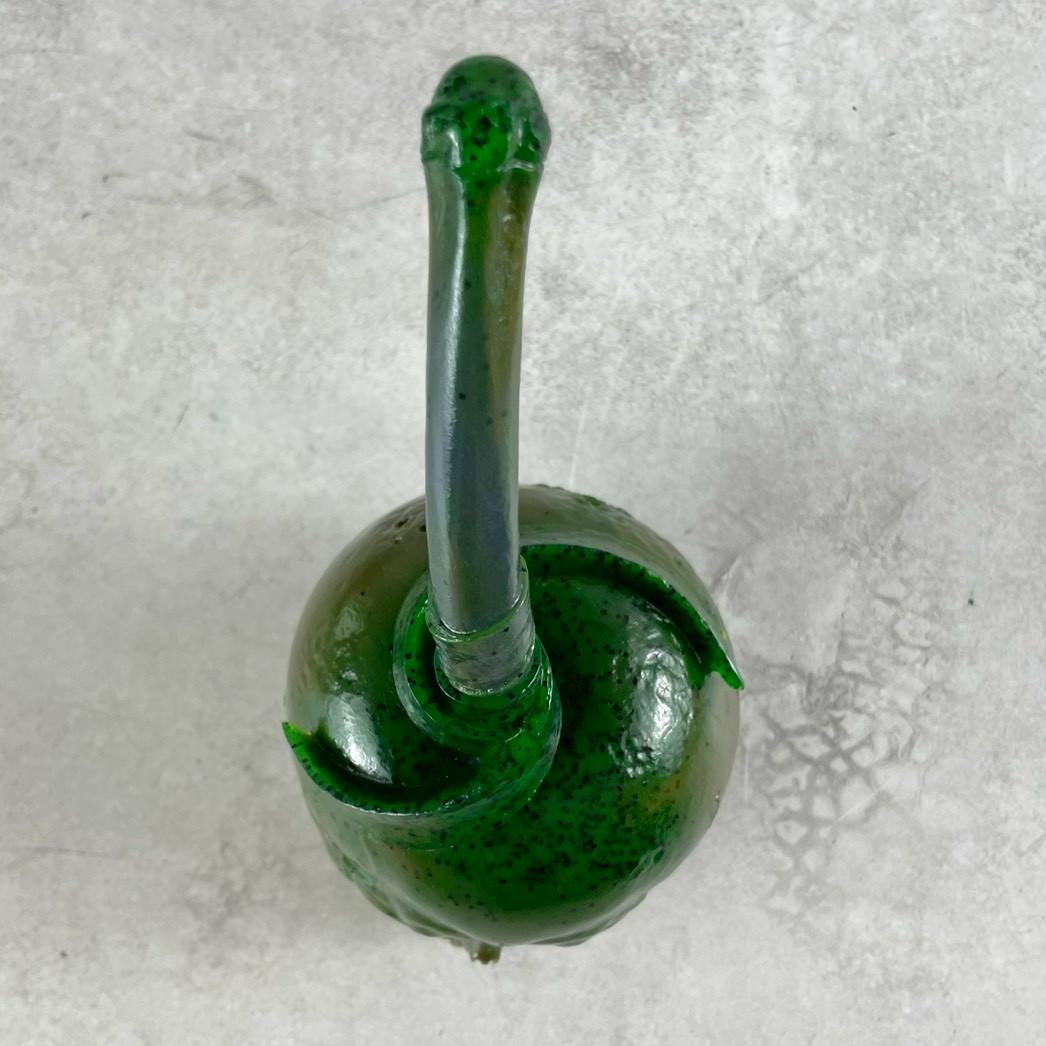 レア　MEDICOM TOY　PUSHEAD SOUR　ソフビ　グリーンラメ