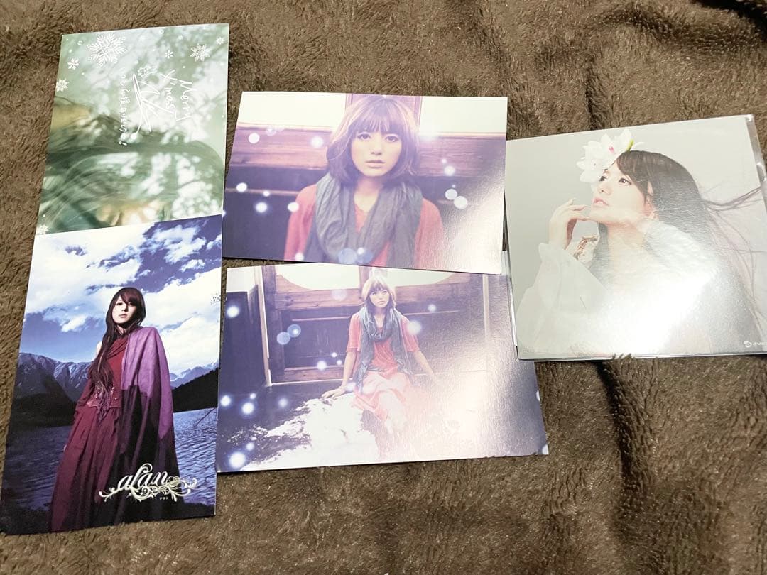 り*ご様 【出回りなし】エイベックス alan スタッフパス サインポストカード