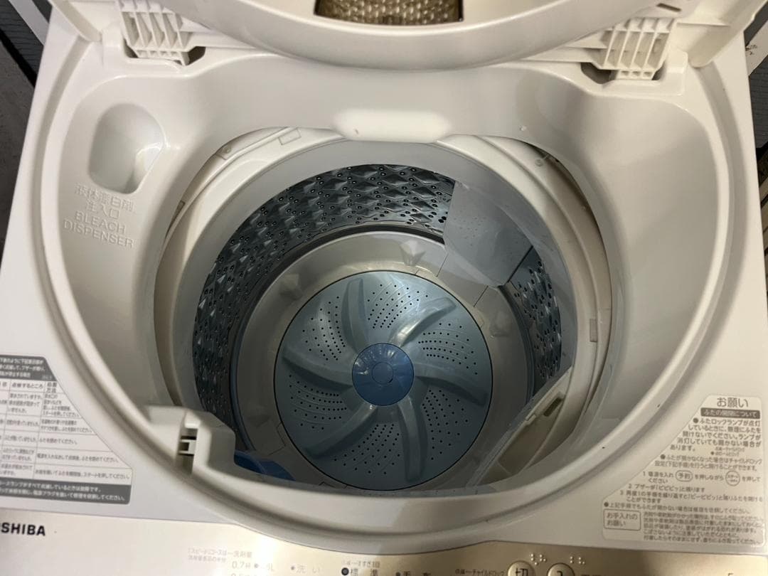 東芝 洗濯機 AW-5GA1 2022年製 5.0kg 動作確認済 美品