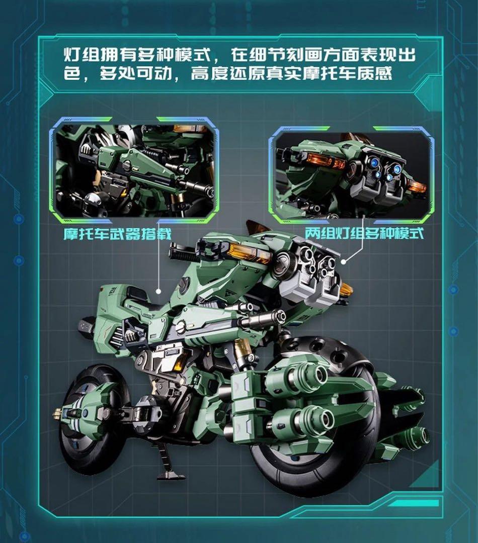 未開封】MOSHOW TOYS モスピーダ YR-052F サイクロン - メルカリ